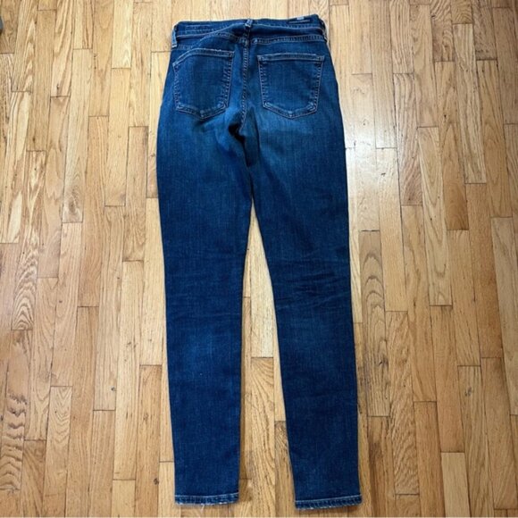 Citizens Of Humanity Rocket High Rise Dark Wash Skinny Denim Jeans - Picture 3 of 14